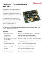 Preview for 1 page of Honeywell TruePoint HMR3500 Manual