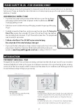 Предварительный просмотр 2 страницы Honeywell Turbo Force HYF500 Series Owner'S Manual