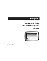 Honeywell Tuxedo Touch Series User Manual preview