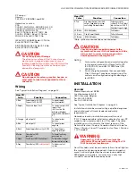 Preview for 3 page of Honeywell U2-1010S User Manual