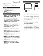 Honeywell UC530 Instruction Manual preview