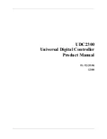 Preview for 1 page of Honeywell UDC 2300 Product Manual