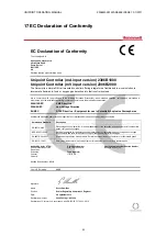 Preview for 22 page of Honeywell Unipoint 2306B1000 Operating Instructions Manual