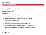 Preview for 4 page of Honeywell UtilityPRO Series Operating Manual