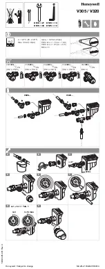 Honeywell V305 Series Quick Installation Manual preview