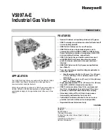 Honeywell V5097A-E Product Data preview