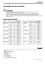 Preview for 8 page of Honeywell VE4000 Series Instruction Sheet