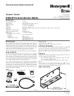 Preview for 1 page of Honeywell Velociti Series Installation And Maintenance Instructions