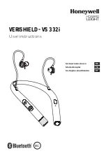 Preview for 1 page of Honeywell VERISHIELD-VS 332i User Instructions