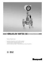 Предварительный просмотр 1 страницы Honeywell VERSAFLOW VORTEX 200 Supplementary Instructions Manual