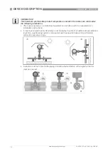 Предварительный просмотр 10 страницы Honeywell VERSAFLOW VORTEX 200 Supplementary Instructions Manual