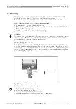 Предварительный просмотр 19 страницы Honeywell VERSAFLOW VORTEX 200 Supplementary Instructions Manual