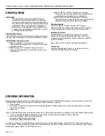 Preview for 2 page of Honeywell Versaguard TG509 User Manual