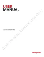 Honeywell VERTEX C User Manual предпросмотр