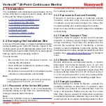 Preview for 27 page of Honeywell Vertex M Technical Handbook