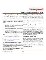 Preview for 44 page of Honeywell Vertex Operating Manual