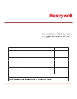 Preview for 191 page of Honeywell Vertex Operating Manual