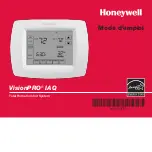 Предварительный просмотр 33 страницы Honeywell VisionPRO IAQ Operating Manual