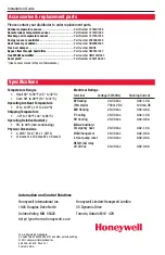 Preview for 12 page of Honeywell VisionPRO TH8000 Series Installation Manual