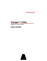 Honeywell VOYAGER 1250G User Manual preview