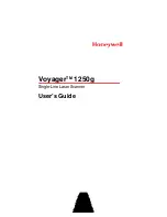 Preview for 1 page of Honeywell VOYAGER 1250G User Manual