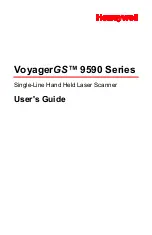 Предварительный просмотр 1 страницы Honeywell Voyager GS 9590 Series User Manual