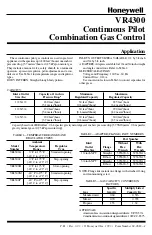 Honeywell VR4300 Manual preview