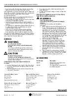 Preview for 12 page of Honeywell VS8510 Manual