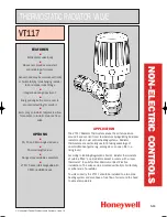 Honeywell VT117E Reference Manual предпросмотр