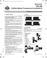 Preview for 1 page of Honeywell VTL120 Installation And User Instruction