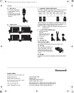 Preview for 2 page of Honeywell VTL120 Installation And User Instruction