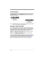 Preview for 116 page of Honeywell Vuquest 3310g User Manual