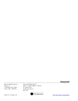 Preview for 32 page of Honeywell W7006A User Manual