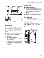 Preview for 3 page of Honeywell W8710A Manual