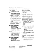 Preview for 24 page of Honeywell WV4460E Installation Instructions Manual