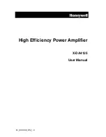 Preview for 1 page of Honeywell X-DA4125 User Manual