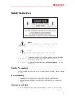 Preview for 5 page of Honeywell X-DA4125 User Manual