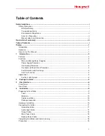 Preview for 9 page of Honeywell X-DA4125 User Manual