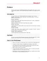 Preview for 11 page of Honeywell X-DA4125 User Manual