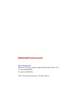 Preview for 29 page of Honeywell X-DA4125 User Manual