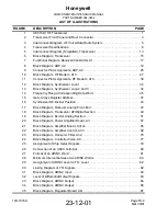 Preview for 14 page of Honeywell XK516D1 Maintenance Manual