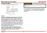 Preview for 16 page of Honeywell XNX-AM Series Technical Manual