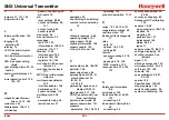 Preview for 204 page of Honeywell XNX-AM Series Technical Manual