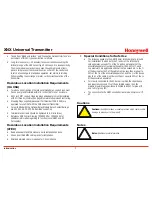 Preview for 9 page of Honeywell XNX Technical Manual