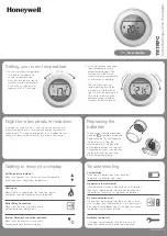 Honeywell Y87RFC User Manual preview