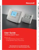 Honeywell Y9120H Sundial RF2 Pack 1 User Manual предпросмотр