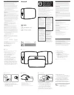 Preview for 1 page of Honeywell ZW4103 Manual