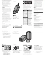 Honeywell ZW4201 Manual предпросмотр