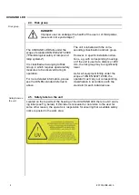 Preview for 8 page of honle UVAHAND LED Operating Instructions Manual