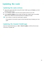 Preview for 11 page of honor Scale 2 User Manual